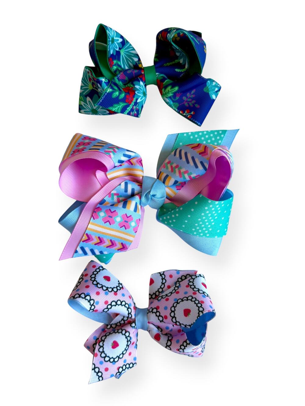 Matilda Jane Hair Bow Bundle Grosgrain Ribbon